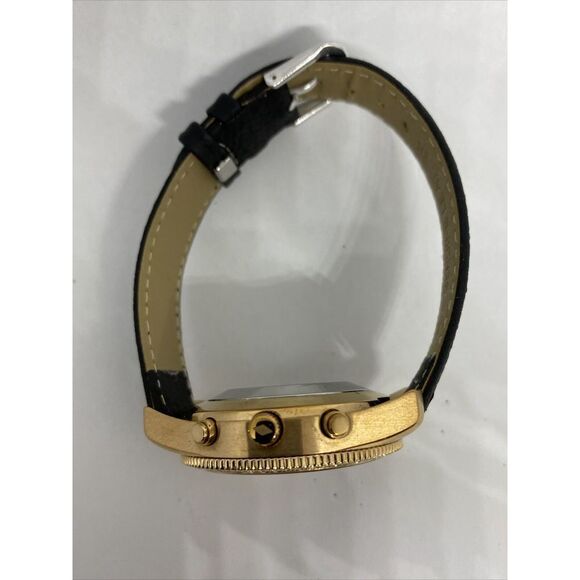 Fossil FTW5016 Women's Black Leather White Analog Dial Hybrid Smart Watch XX786 - Picture 8 of 12